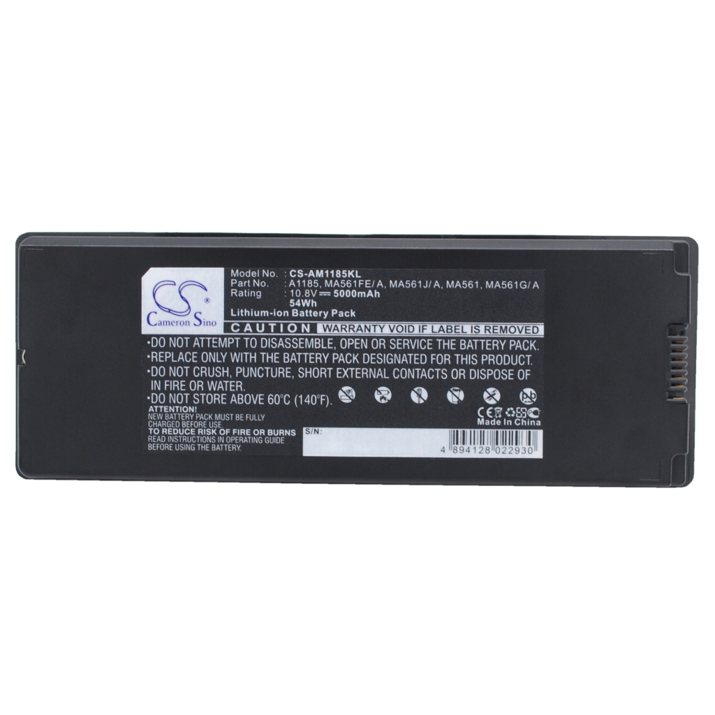 Notebook batterij Apple CS-AM1185KL