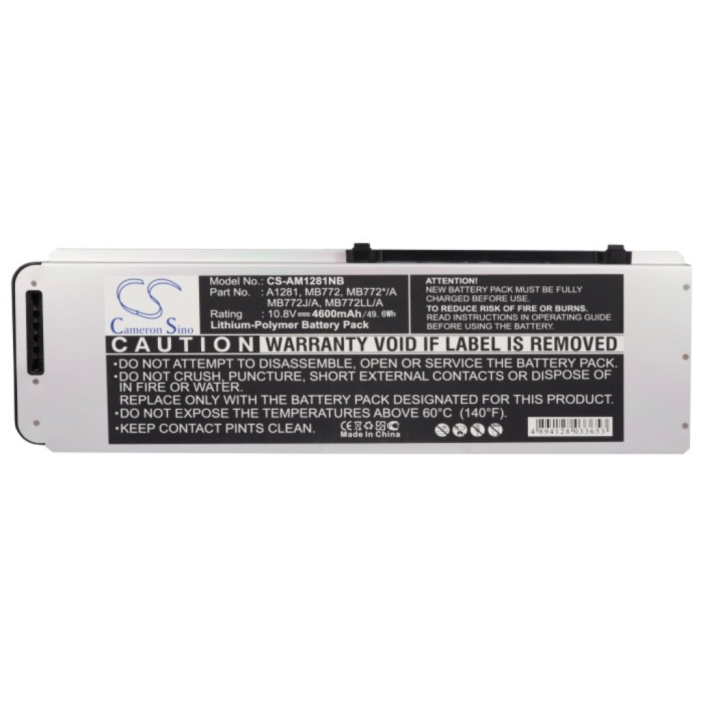 Notebook batterij Apple CS-AM1281NB