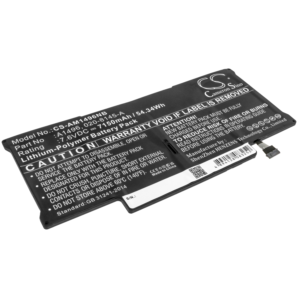 Notebook batterij Apple CS-AM1496NB