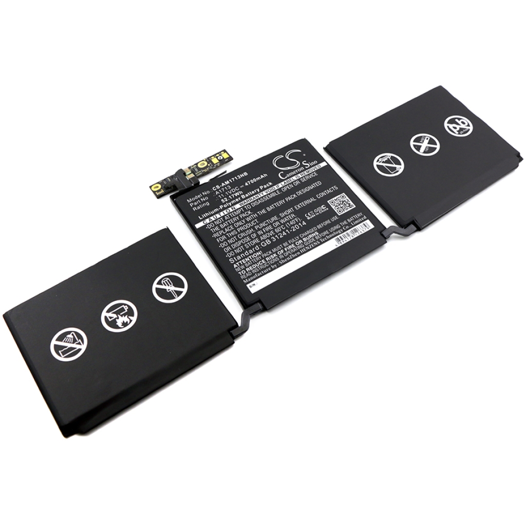 Notebook batterij Apple CS-AM1713NB