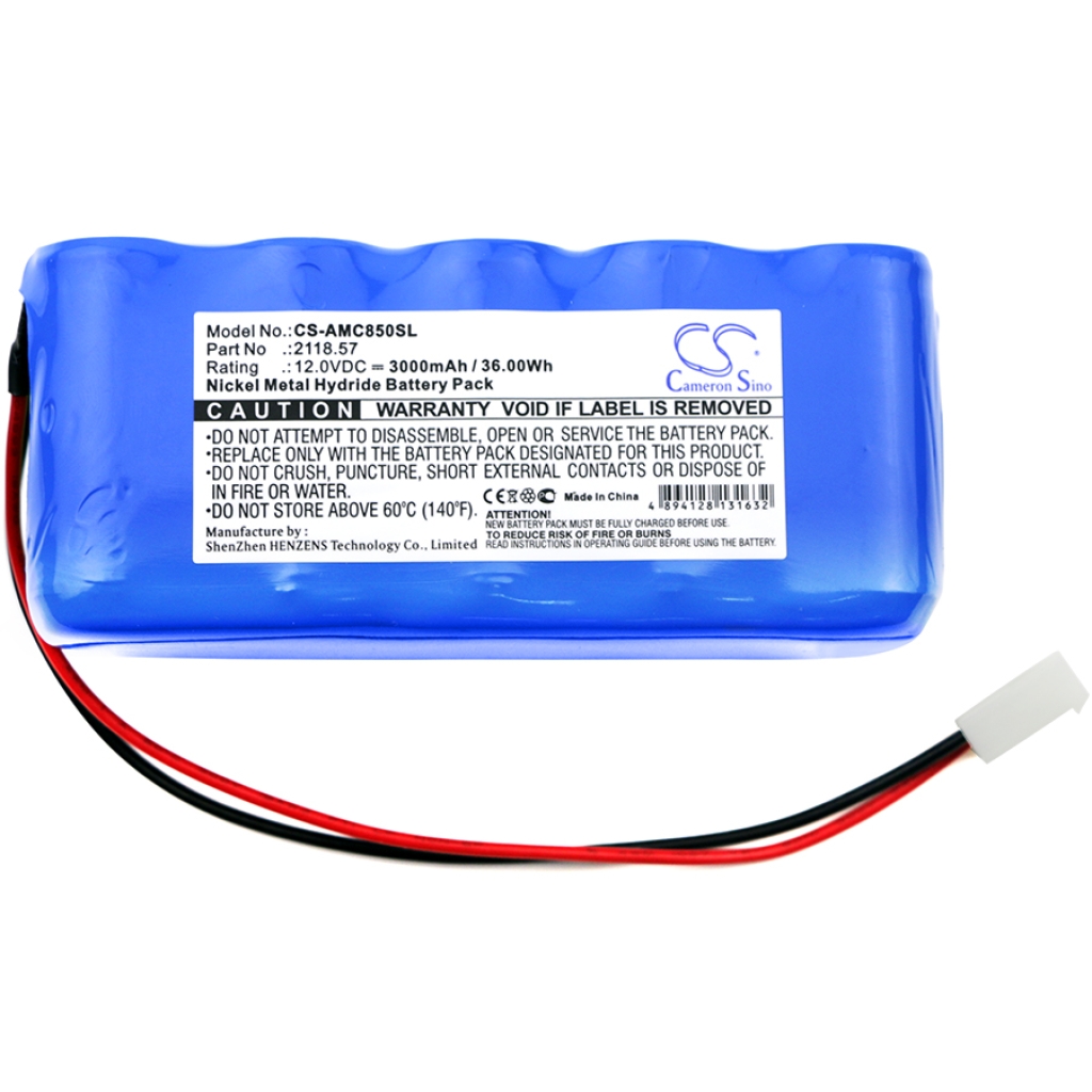 Compatibele batterijvervanging voor Aemc 2118.57