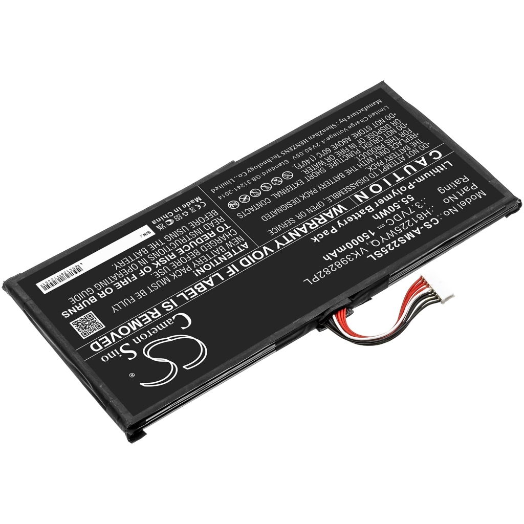 Batterijen Vervangt H81225WYQ