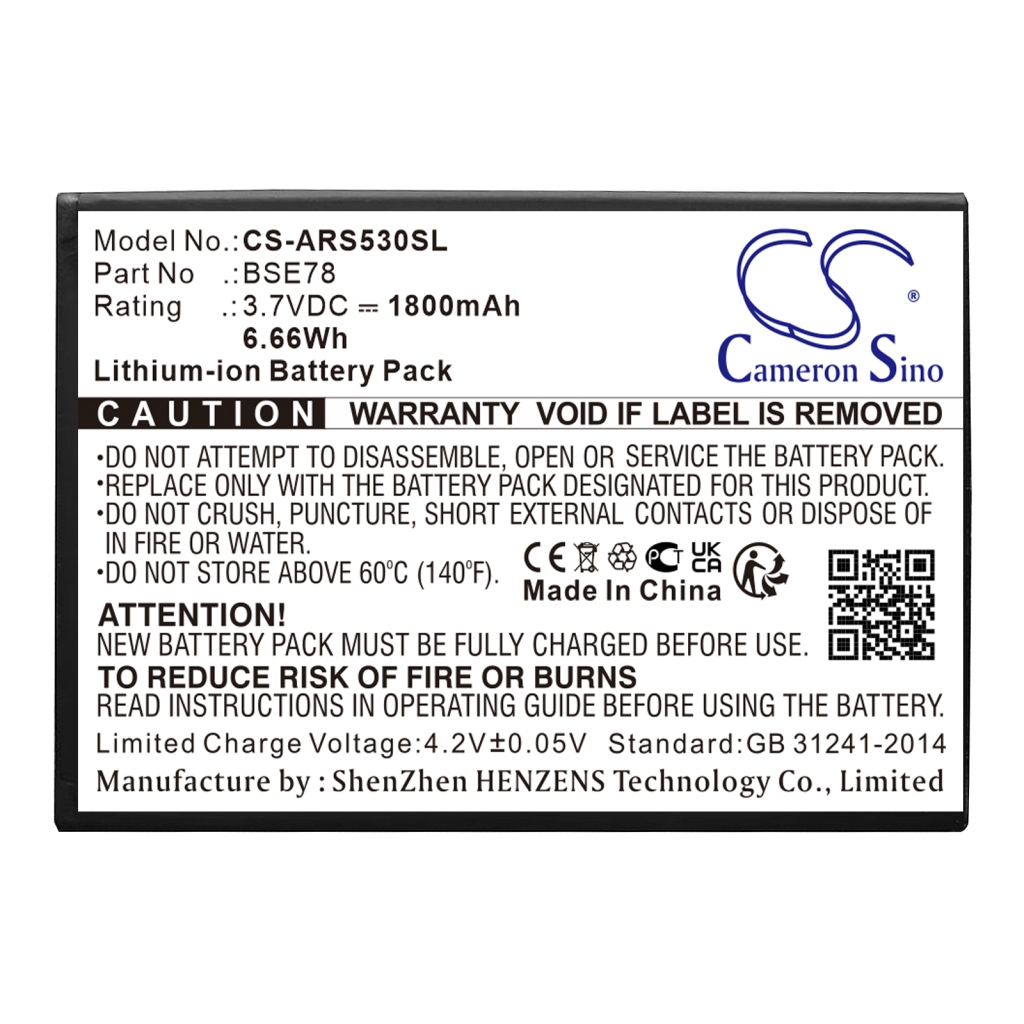 Batterijen Batterij voor mobiele telefoon CS-ARS530SL