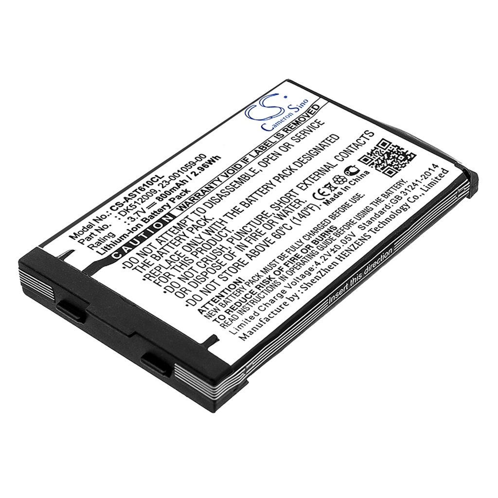 DeTewe Telekom Draadloze telefoon batterij Mitel CS-AST610CL