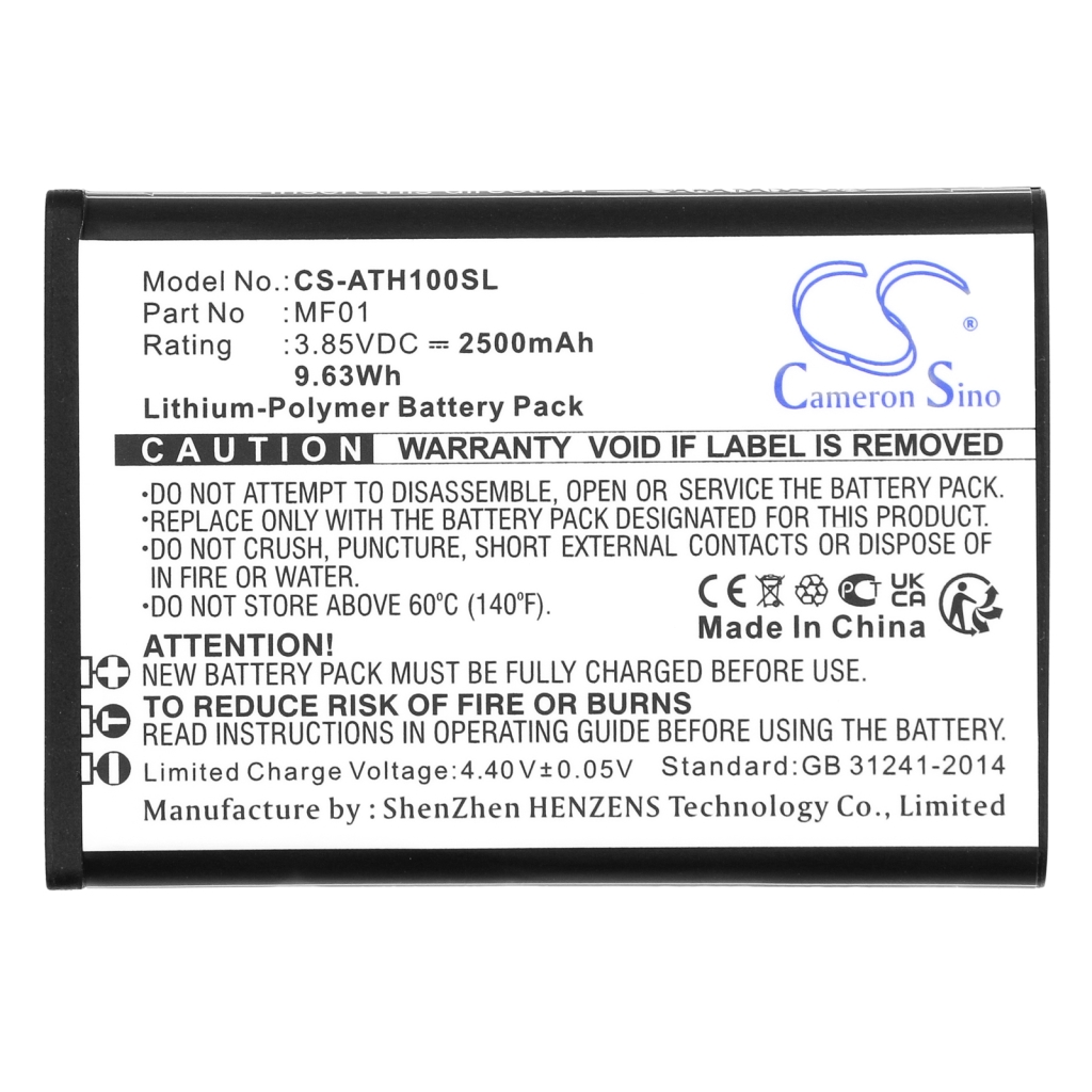 Hotspot Batterij At&t CS-ATH100SL