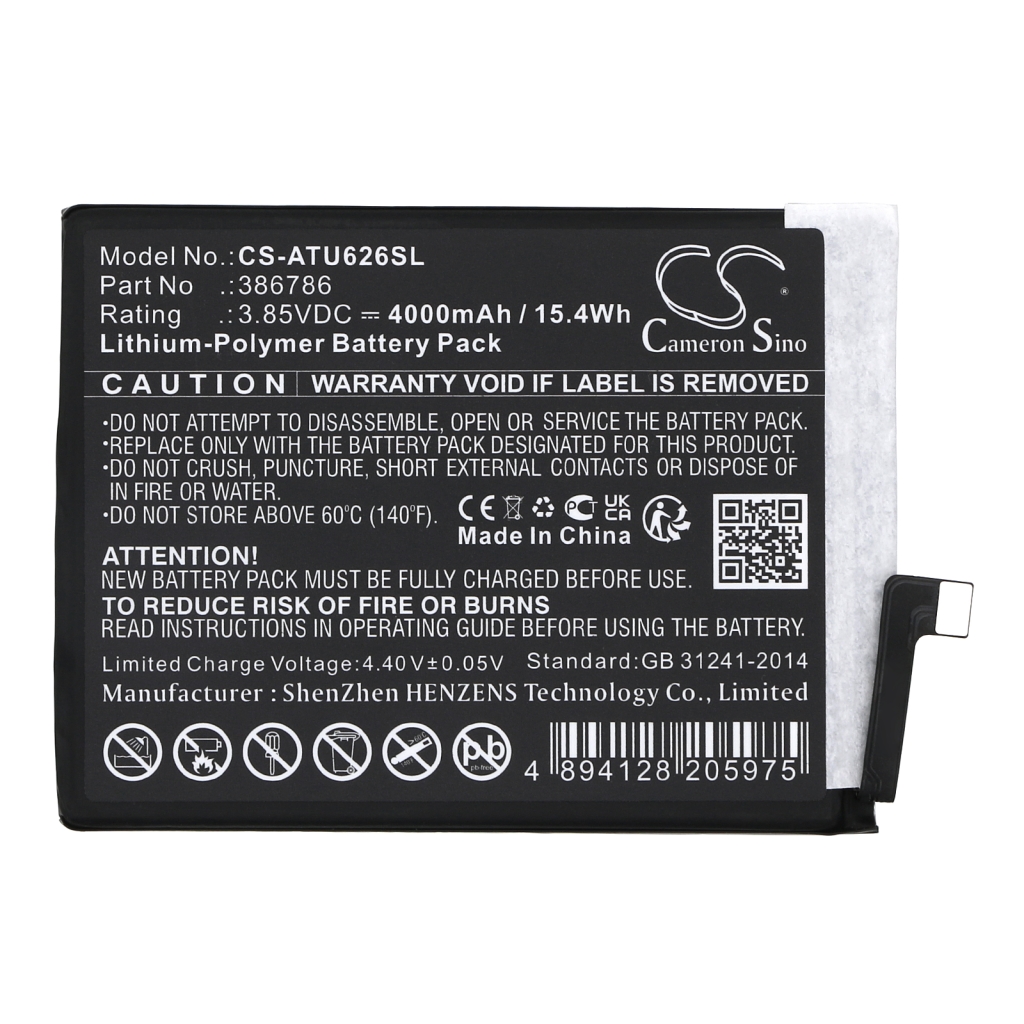 Batterij voor mobiele telefoon Wiko CS-ATU626SL