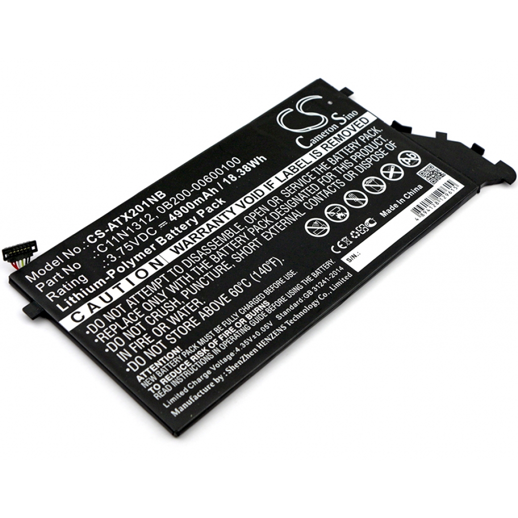 Notebook batterij Asus CS-ATX201NB