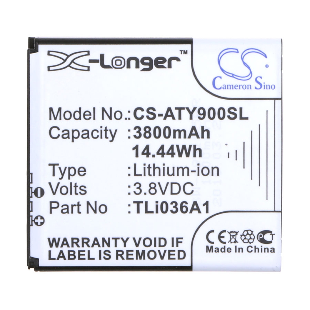 Hotspot Batterij Alcatel CS-ATY900SL