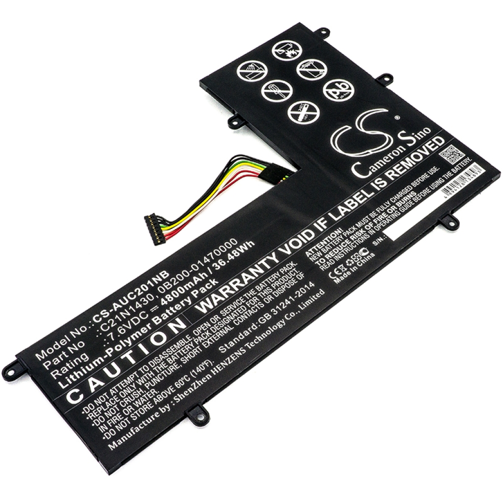 Notebook batterij Asus CS-AUC201NB