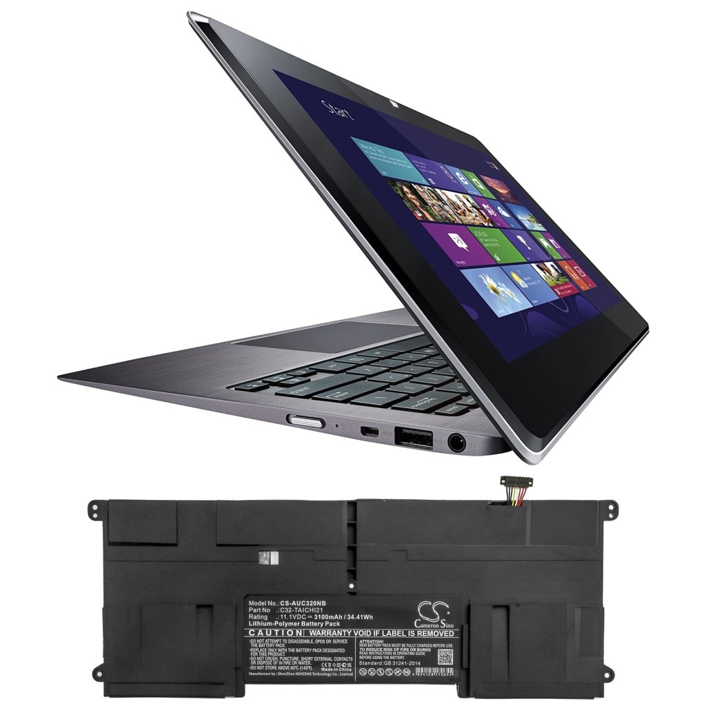 Notebook batterij Asus CS-AUC320NB