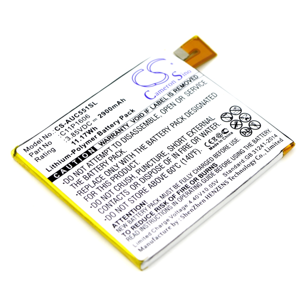 Batterij voor mobiele telefoon Asus CS-AUC551SL