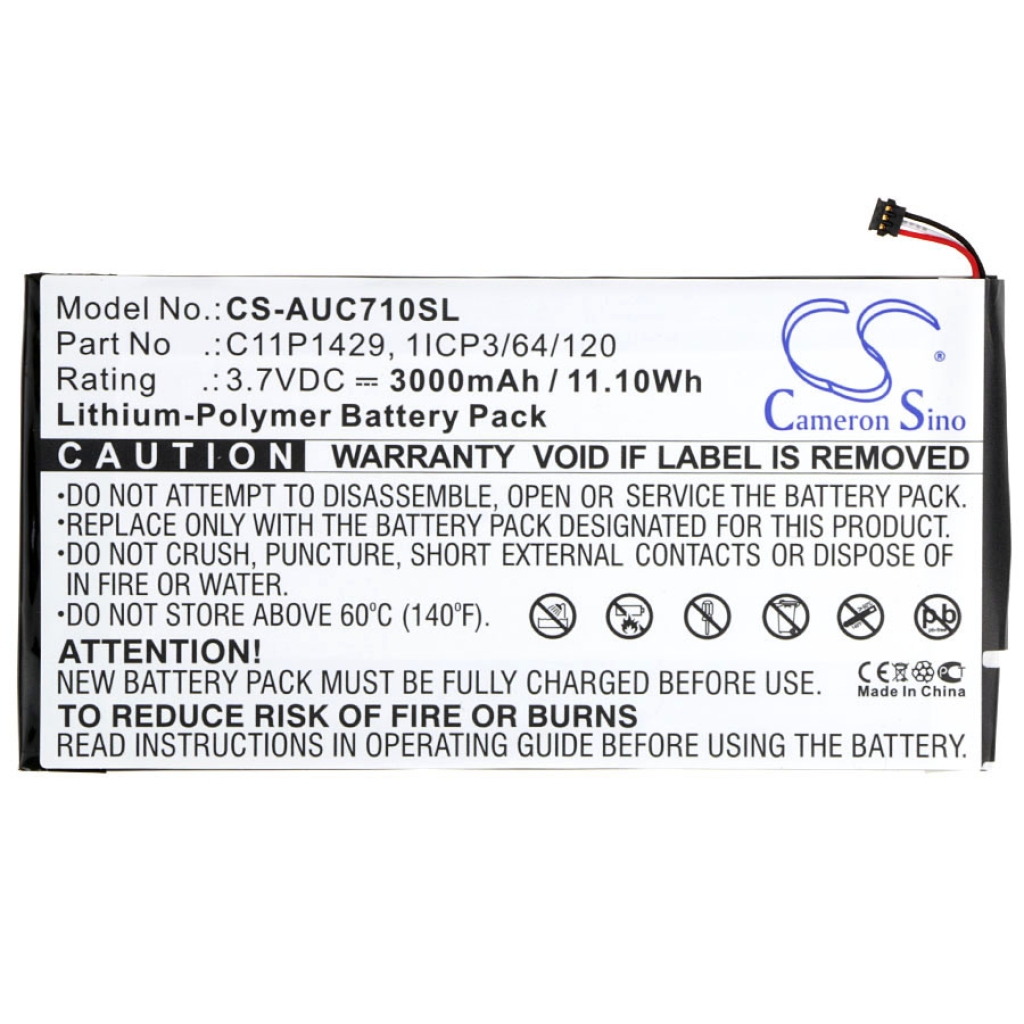 Batterijen Vervangt C11P1C1