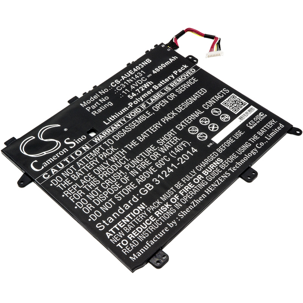 Notebook batterij Asus VivoBook E403NA-GA021TS (CS-AUE403NB)