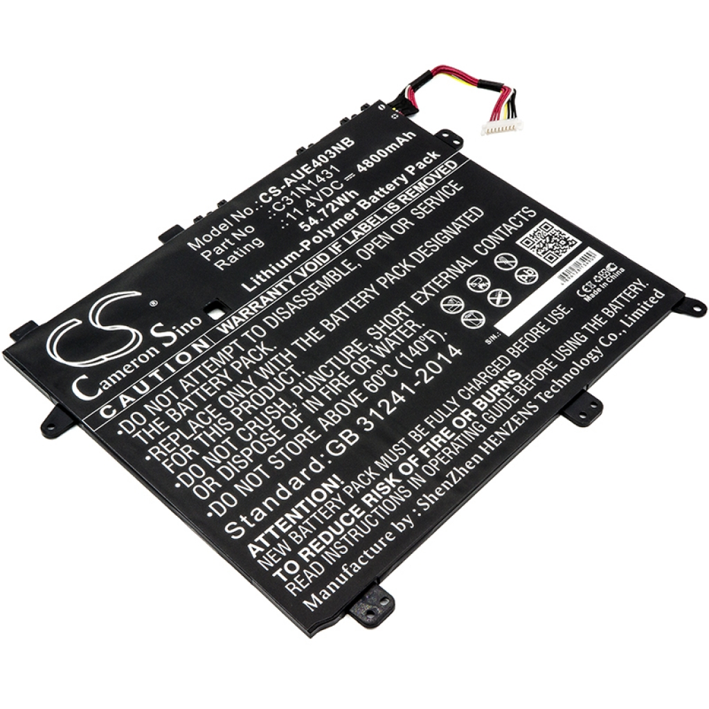 Notebook batterij Asus CS-AUE403NB