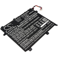 Compatibele batterijvervanging voor Asus  C31N1431, 0B200-01600400, 0B200-01600300, 0B200-01600200, C32N1431...