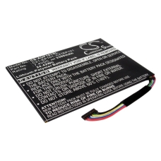 Compatibele batterijvervanging voor Asus C21-EP101,C21EP101,C22-EP101