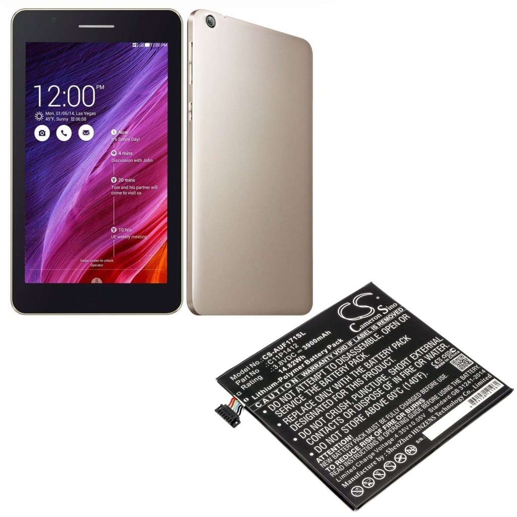 Tablet batterijen Asus CS-AUF171SL