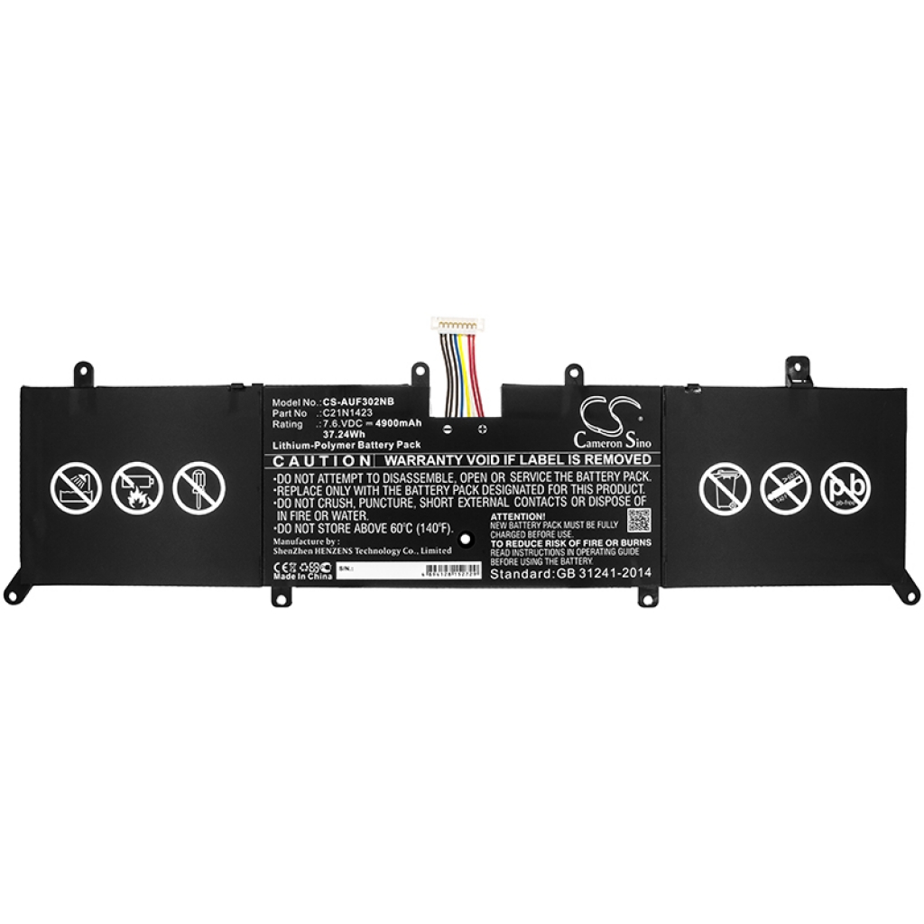 Notebook batterij Asus R301UA-FN115T (CS-AUF302NB)