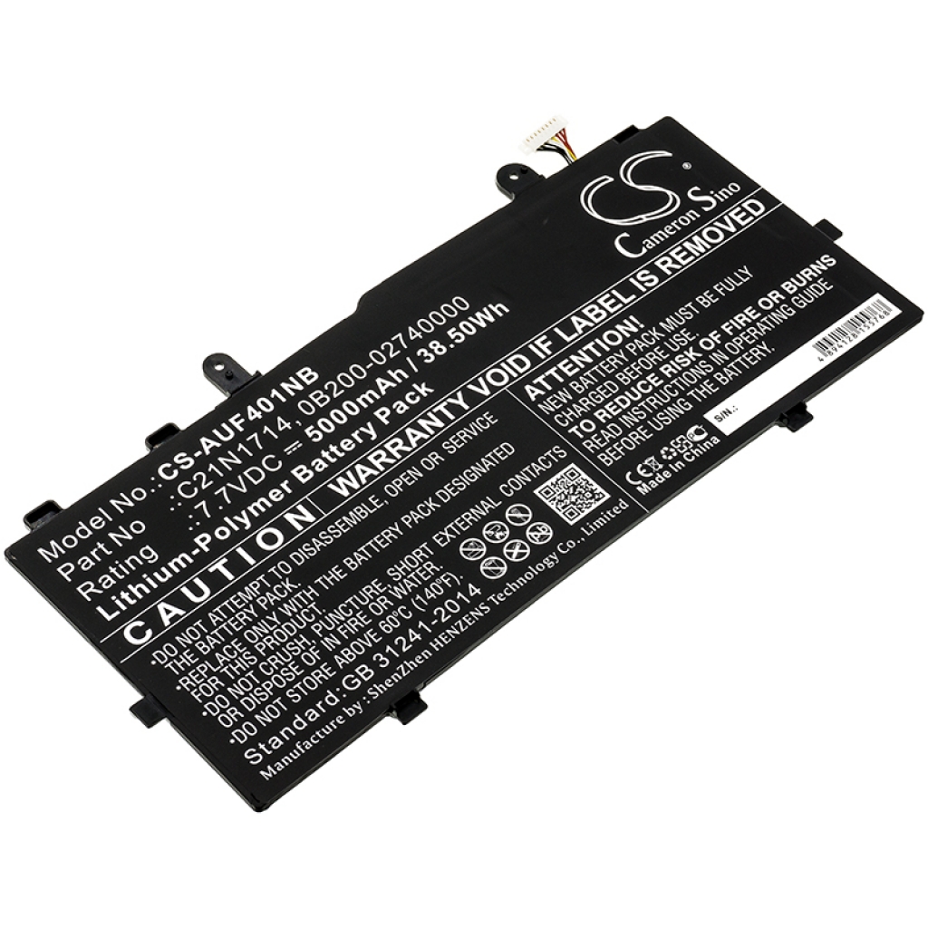 Notebook batterij Asus CS-AUF401NB