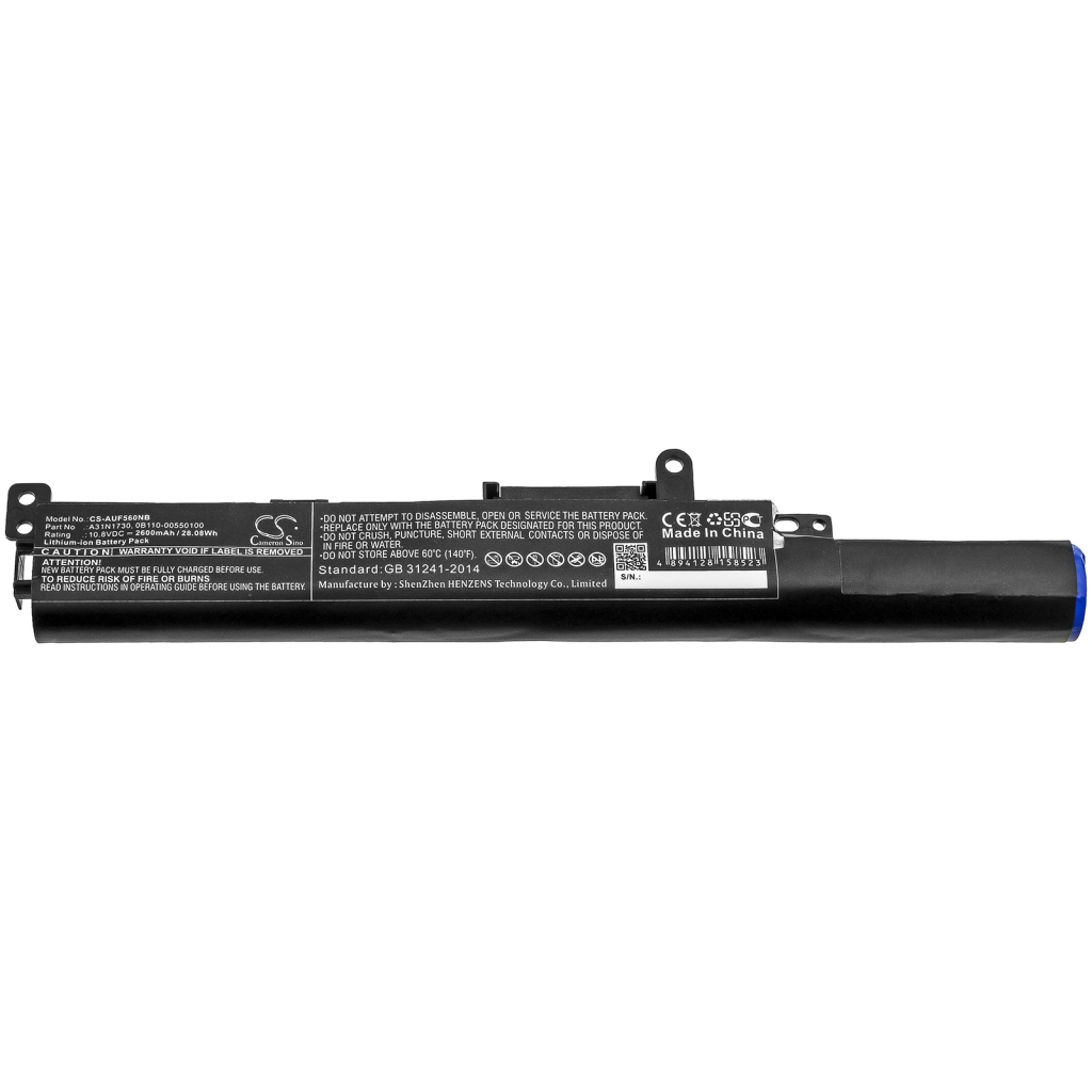 Notebook batterij Asus F560UD-BQ237T (CS-AUF560NB)