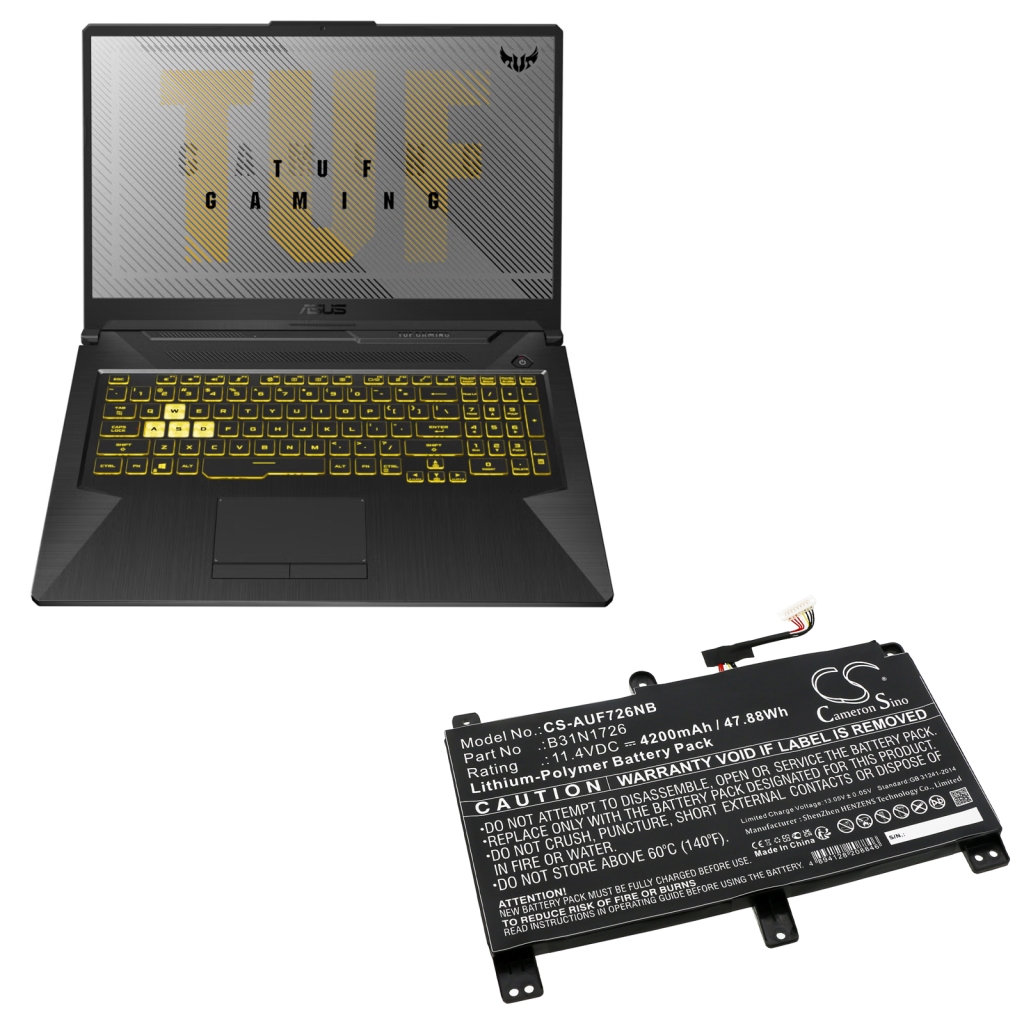 Notebook batterij Asus TUF FX504 GE