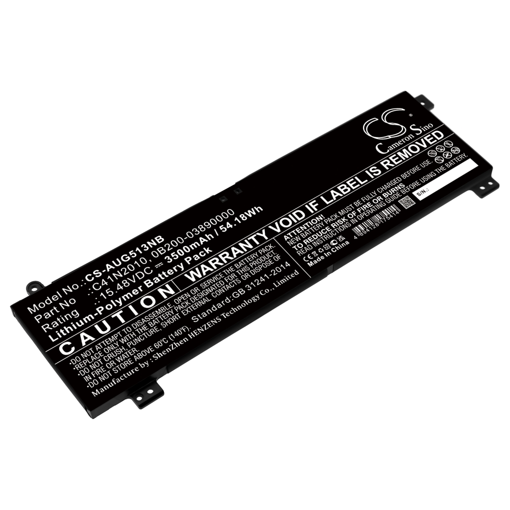 Notebook batterij Asus CS-AUG513NB