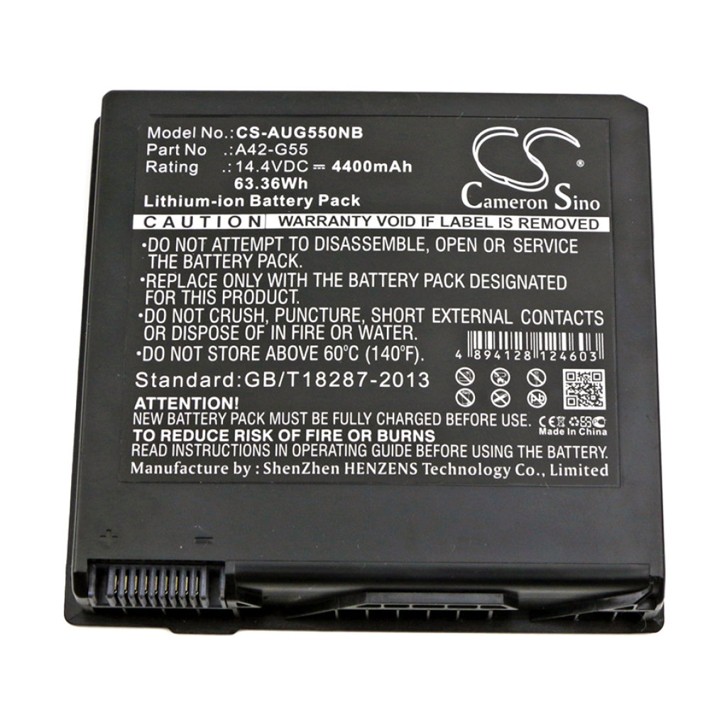 Notebook batterij Asus CS-AUG550NB