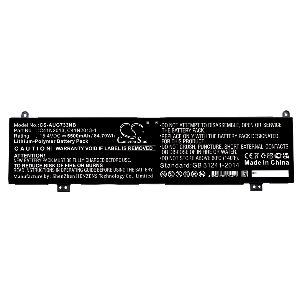 Notebook batterij Asus ROG Strix G15 G513R-CHN100W (CS-AUG733NB)