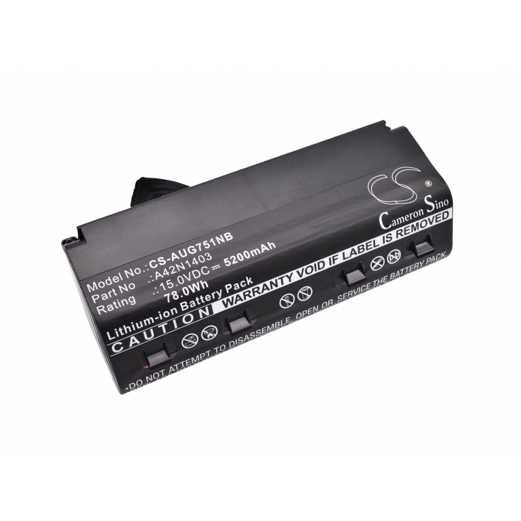 Notebook batterij Asus GFX71JY (CS-AUG751NB)