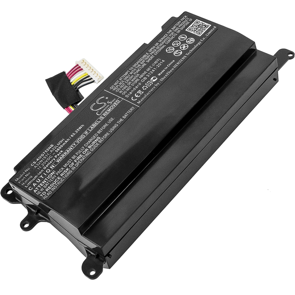 Notebook batterij Asus G752VT-1A (CS-AUG752NB)