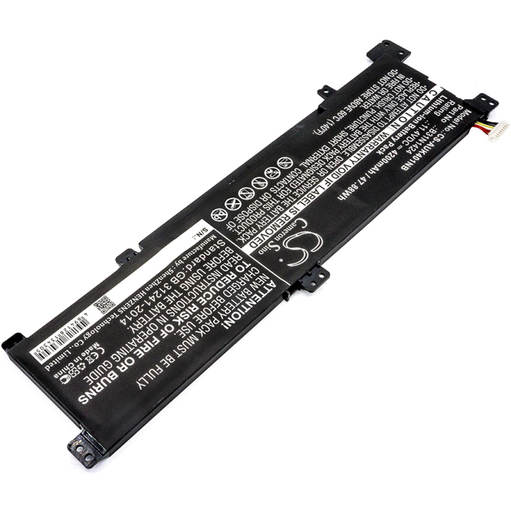 Notebook batterij Asus CS-AUK401NB