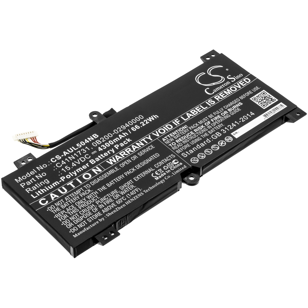 Notebook batterij Asus CS-AUL504NB