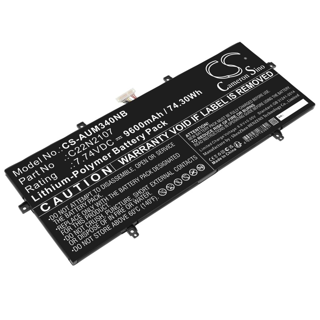 Compatibele batterijvervanging voor Asus C22N2107