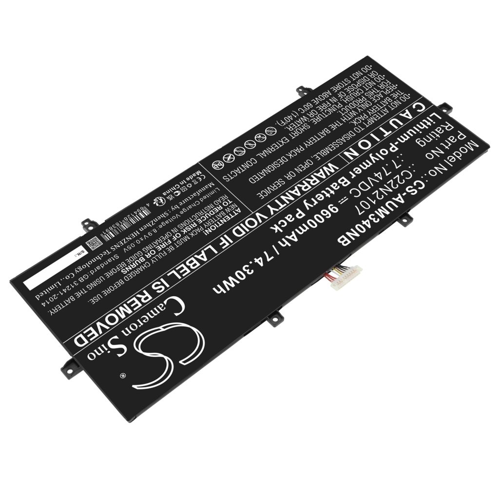 Notebook batterij Asus CS-AUM340NB