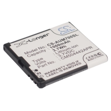 Compatibele batterijvervanging voor Amplicomms CM504442APR