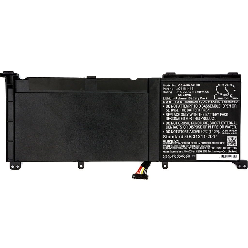 Notebook batterij Asus CS-AUN501NB