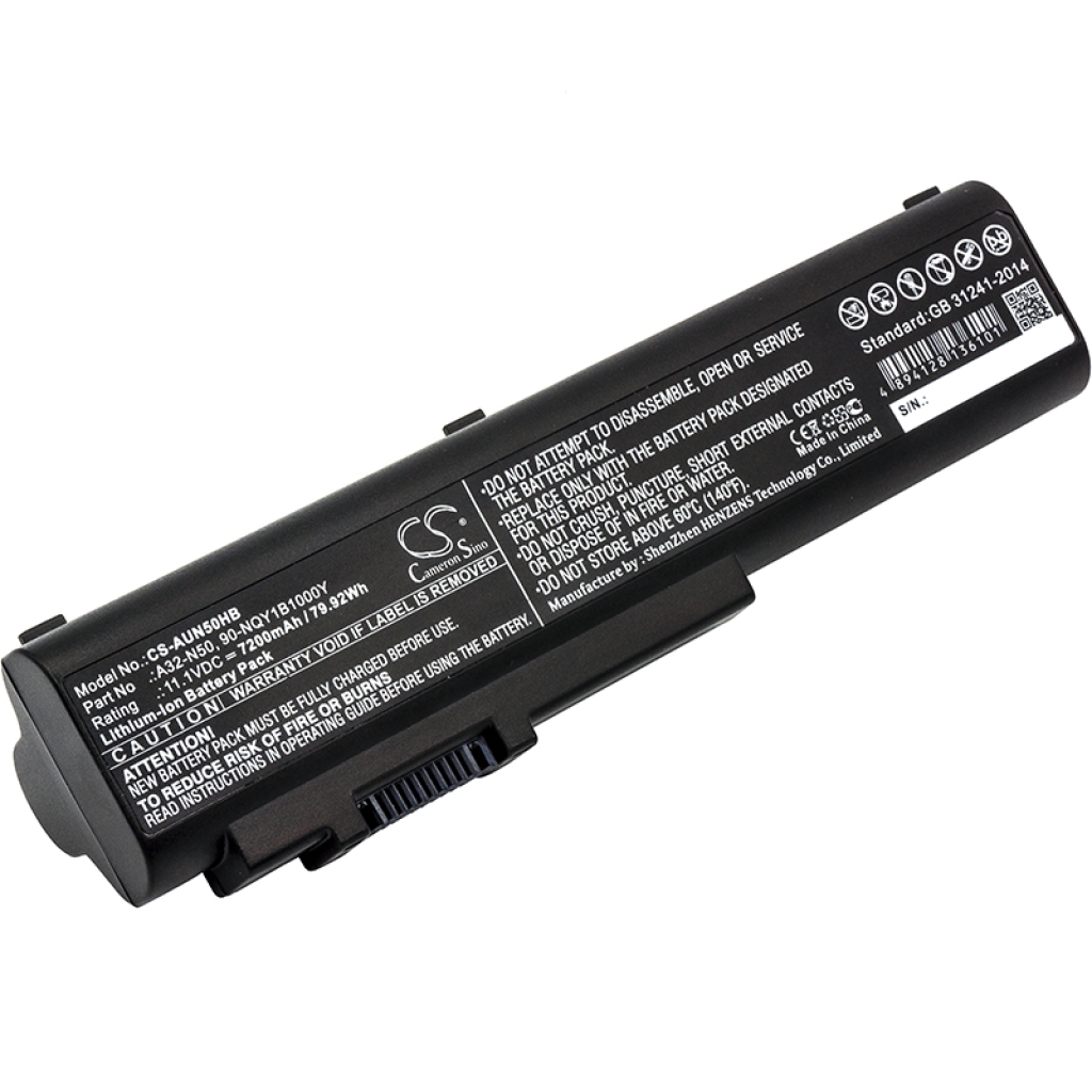 Notebook batterij Asus N50E