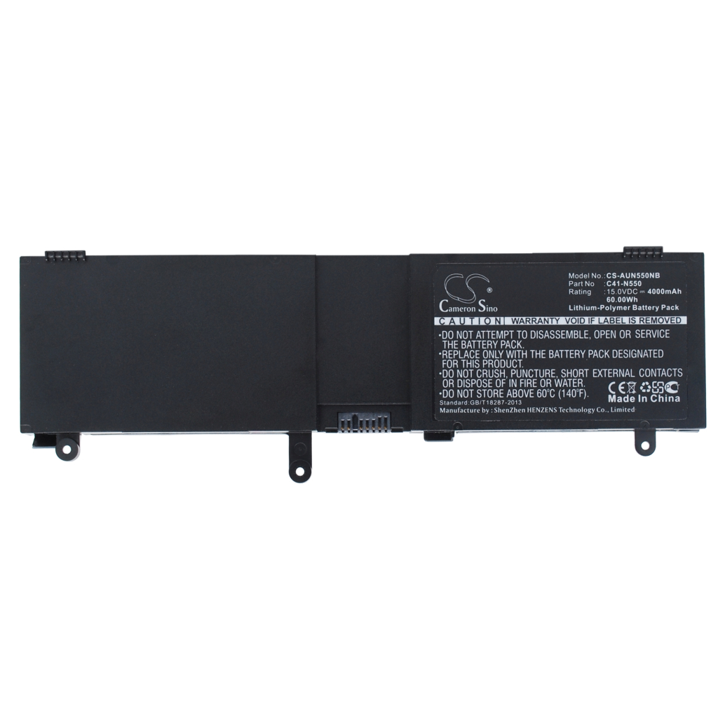 Notebook batterij Asus N550JK-CN096H (CS-AUN550NB)