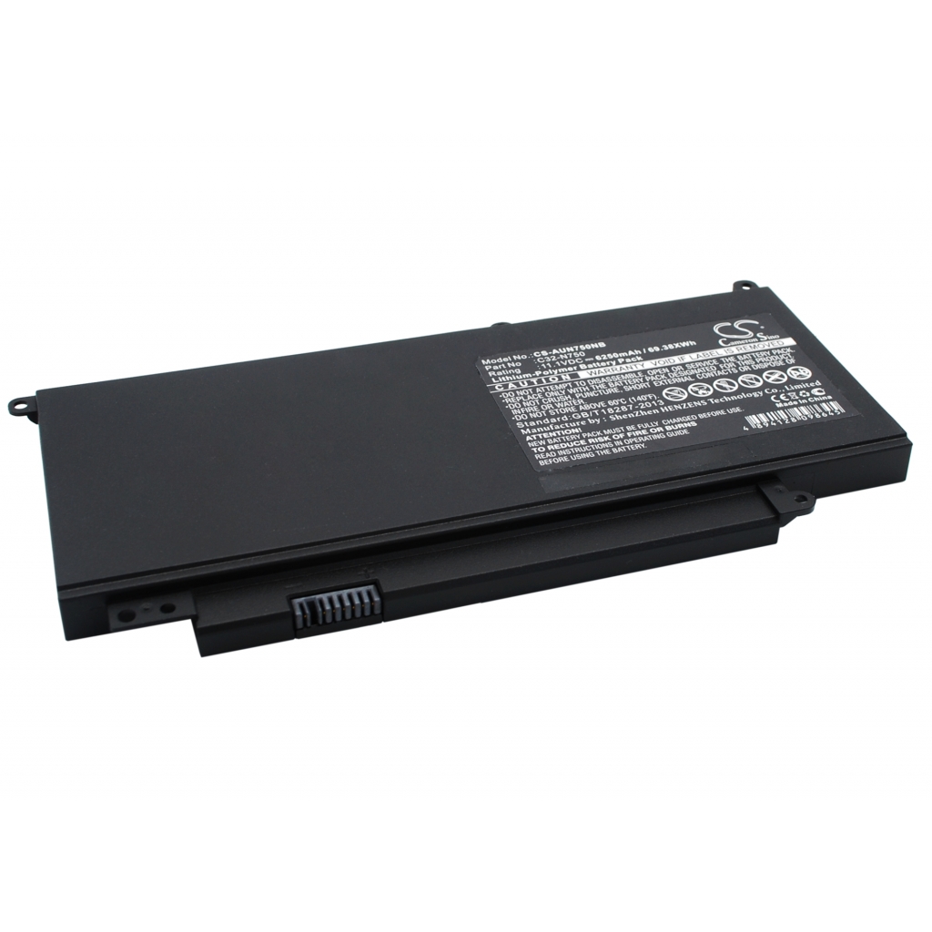 Notebook batterij Asus N750JV-T4106H (CS-AUN750NB)