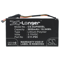 Compatibele batterijvervanging voor Asus C11-P05