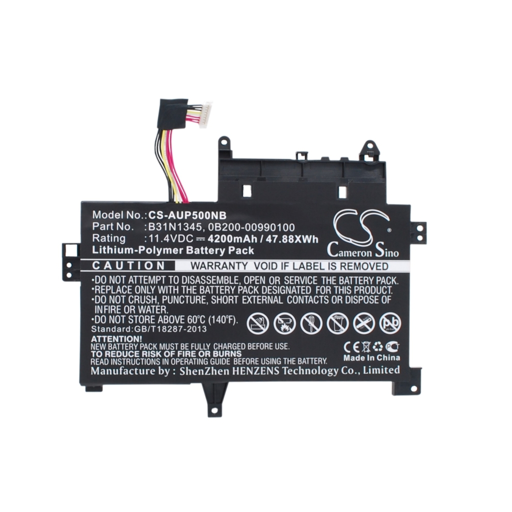 Notebook batterij Asus CS-AUP500NB