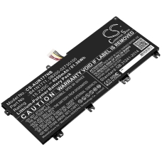 Compatibele batterijvervanging voor Asus  B41N1711, 0B200-02730100