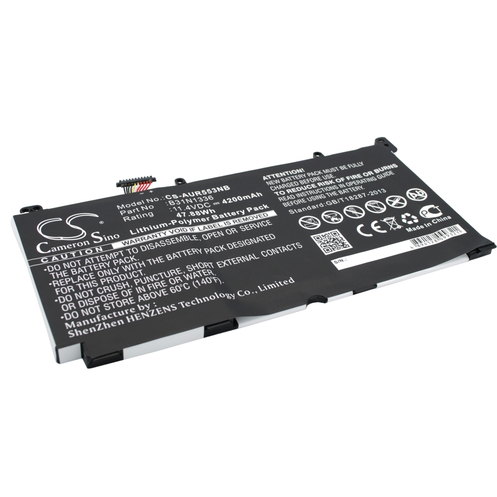 Notebook batterij Asus VivoBook S551LB-CJ024H (CS-AUR553NB)
