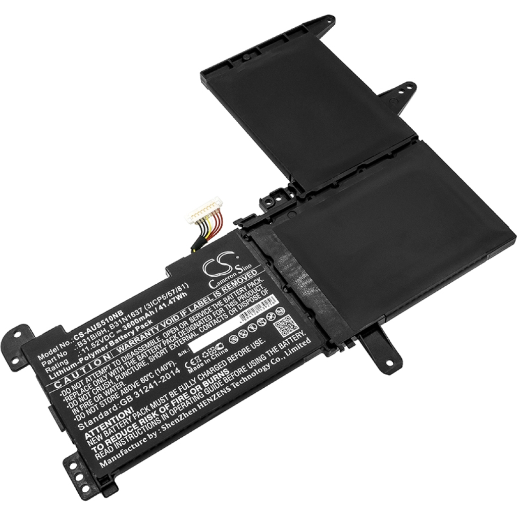 Notebook batterij Asus CS-AUS510NB