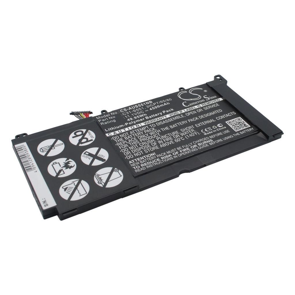 Notebook batterij Asus CS-AUS551NB