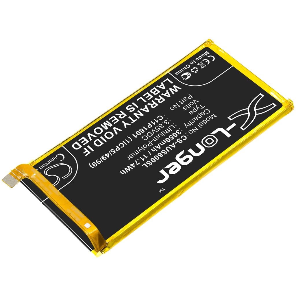 Batterij voor mobiele telefoon Asus CS-AUS600SL