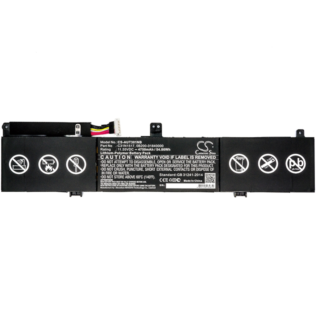 Notebook batterij Asus CS-AUT301NB