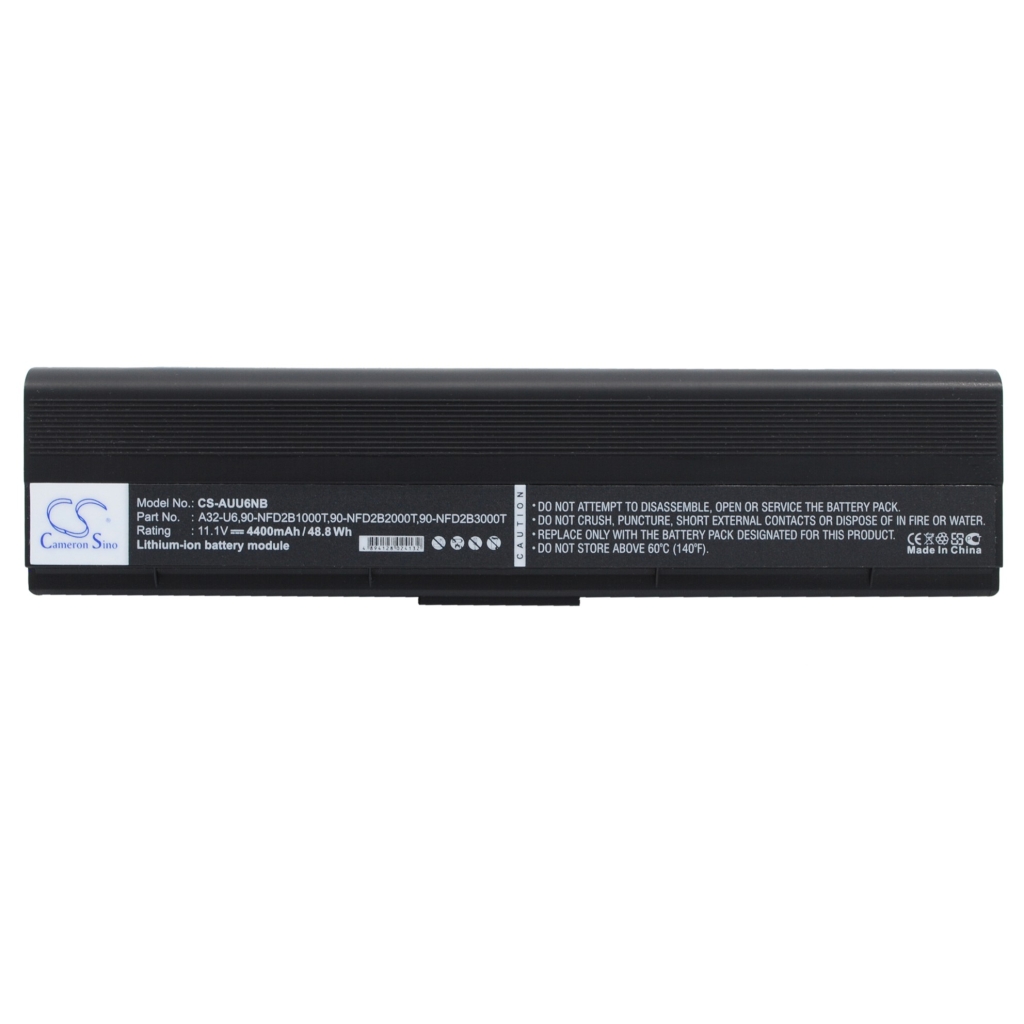 Notebook batterij Asus U6Vc