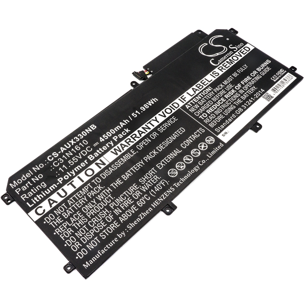 Notebook batterij Asus UX330CA-FB038T (CS-AUX330NB)