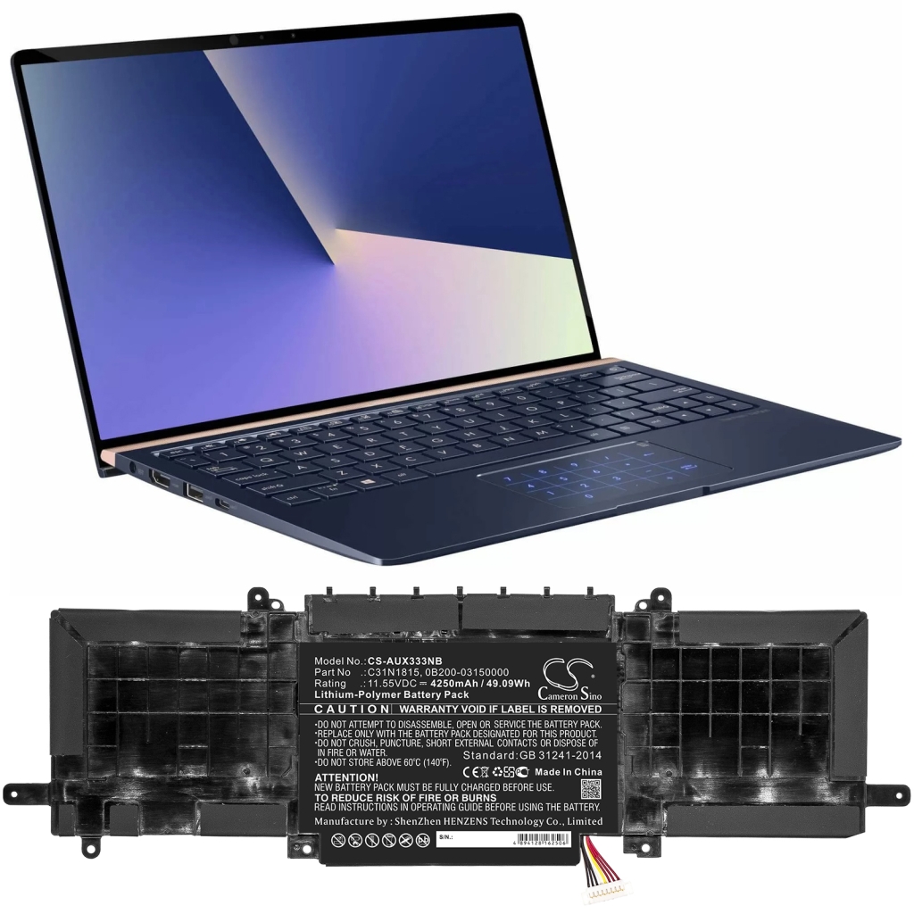 Notebook batterij Asus CS-AUX333NB